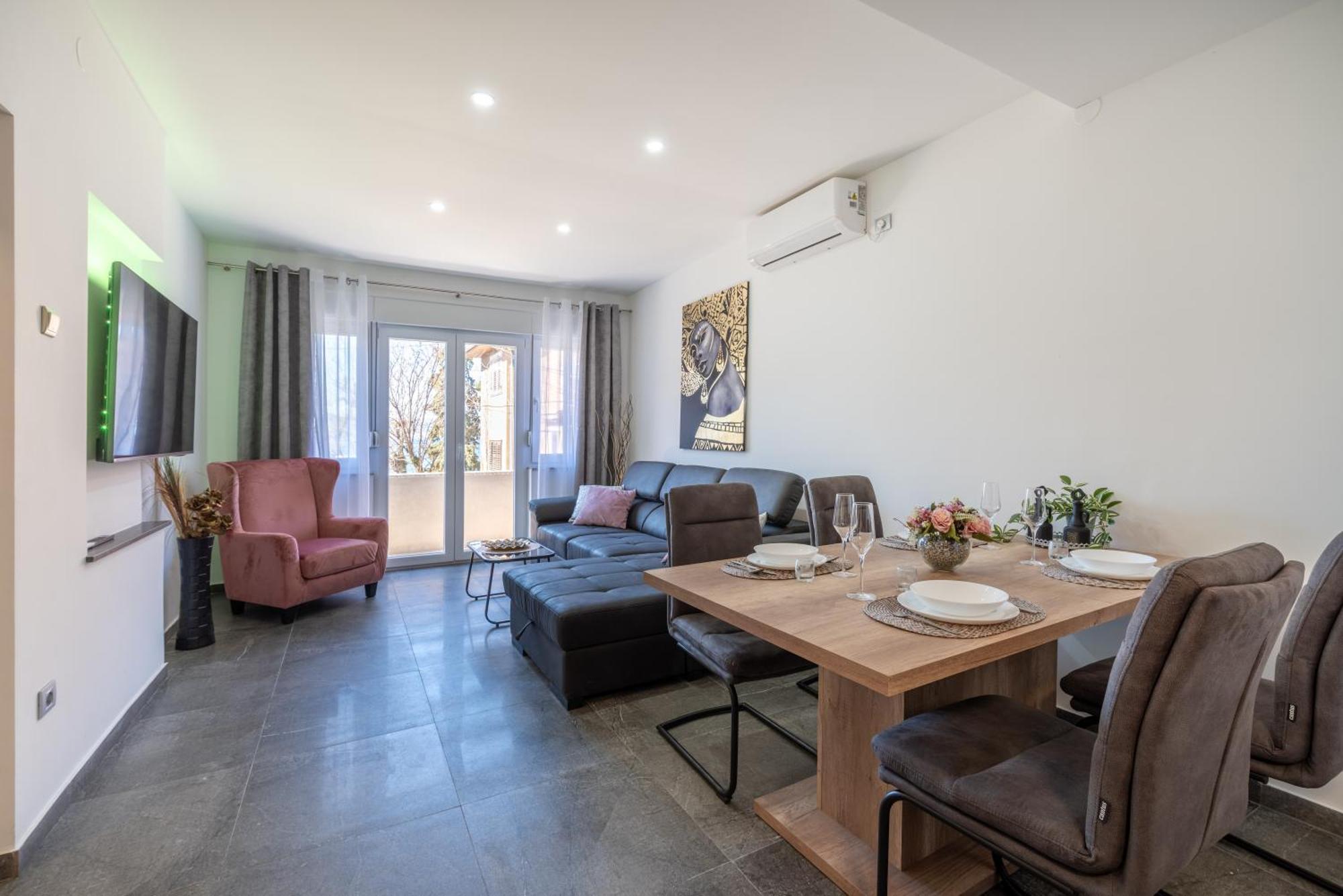 Kolovare Garden Oasis - First Row By Sea Apartment Zadar Bagian luar foto