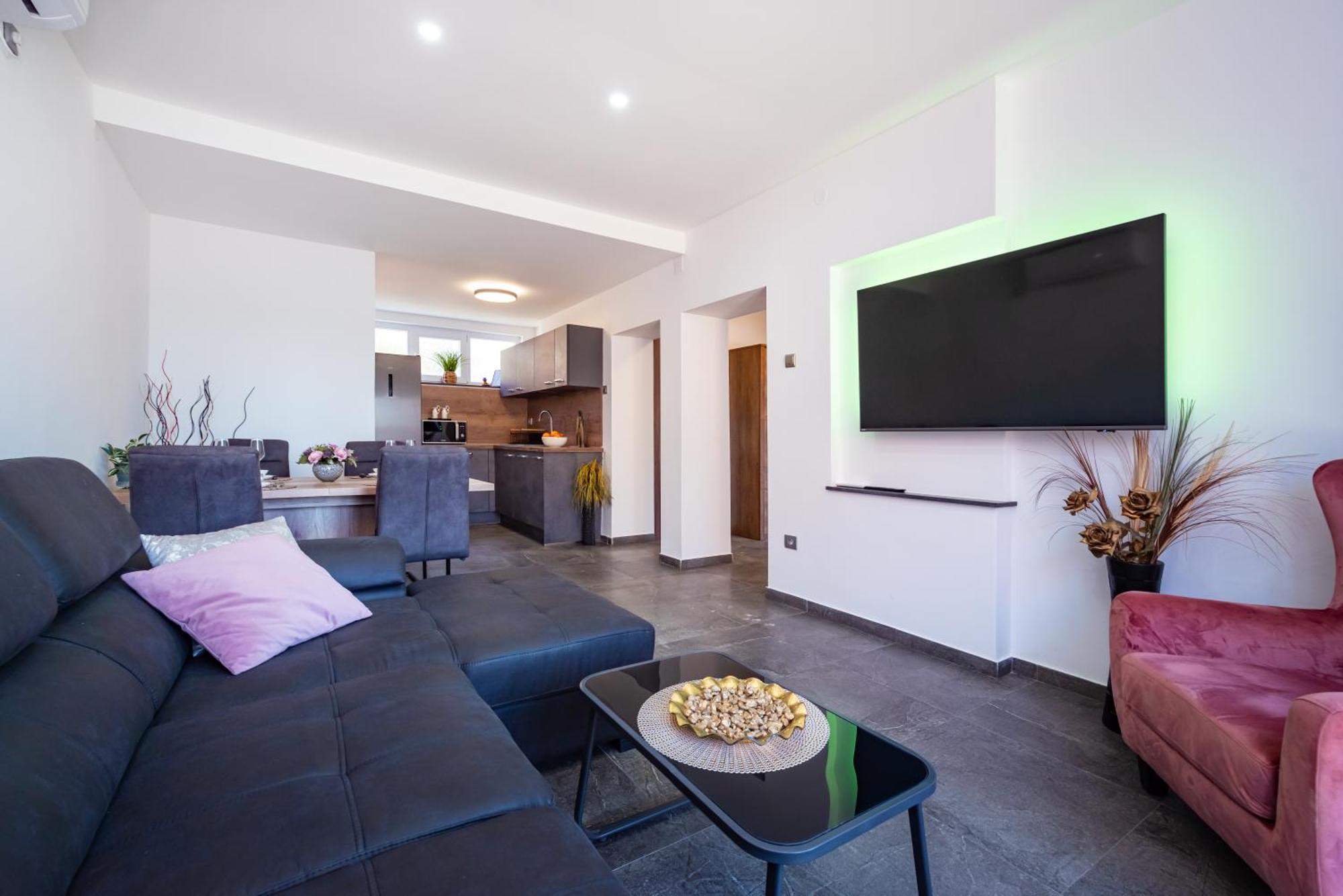 Kolovare Garden Oasis - First Row By Sea Apartment Zadar Bagian luar foto