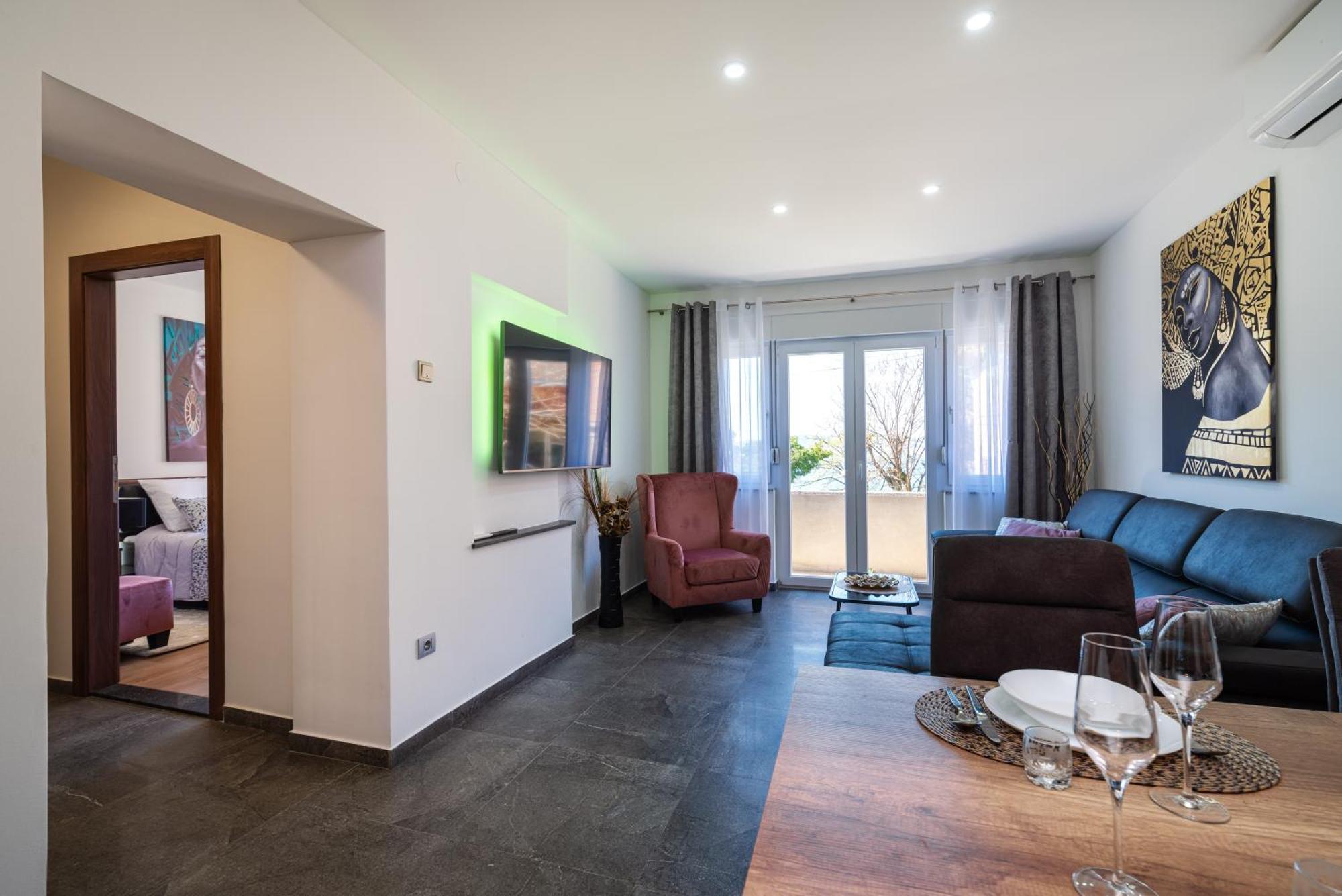 Kolovare Garden Oasis - First Row By Sea Apartment Zadar Bagian luar foto